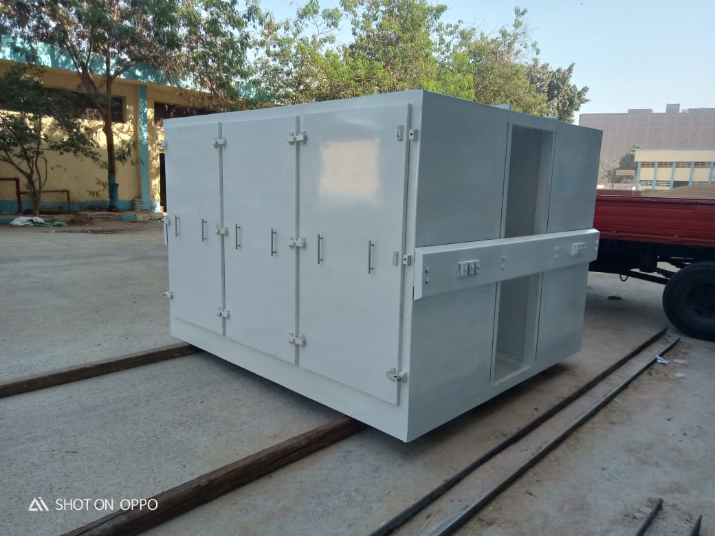 تصنيع منخل لشركة مطاحن مصر الوسطى